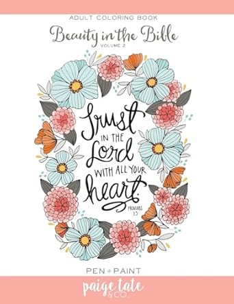 Beauty in the Bible: Adult Coloring Book Volume 2