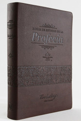 RVR 1960 Biblia de estudio de la profec??a color marr??n con