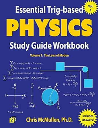Essential Trig-based Physics Study Guide Workbook