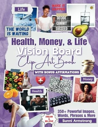 Vision Board Clip Art Book