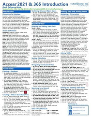 Microsoft Access 2021 and 365 Introduction Quick Reference