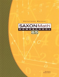 Saxon Math 6/5