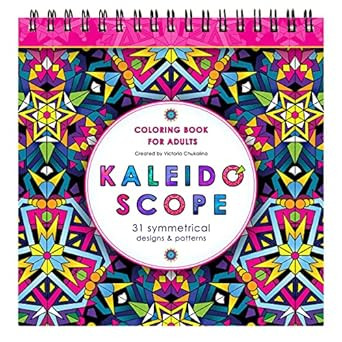 Kaleidoscope Coloring Book for Adults