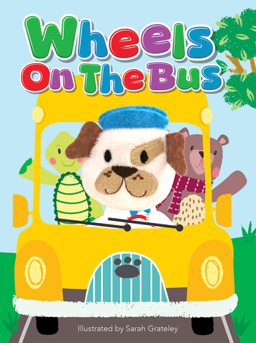 Wheels on the Bus - Finger Puppet Board Book - Novelty