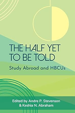 The Half Yet to Be Told