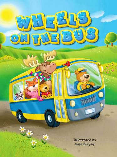 Wheels On The Bus - Childrens Padded Board Book - Classic