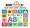 Write & Wipe ABC Children's Illustrated Novelty Learning
