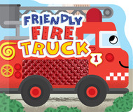 Friendly Fire Truck - Touch and Feel Board Book - Sensory