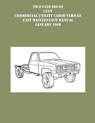 TM 9-230-289-20 CUCV Commercial Utility Cargo Vehicle Unit