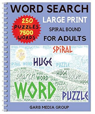 Word Search Puzzles for Adults-Large Print