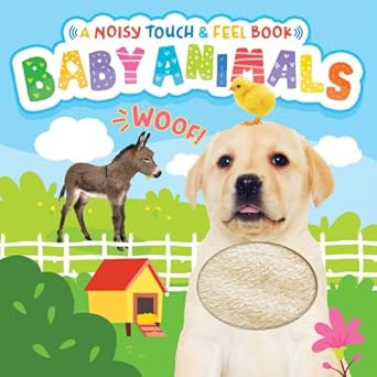 Little Hippo Books Baby Animals A Noisy Touch and Feel