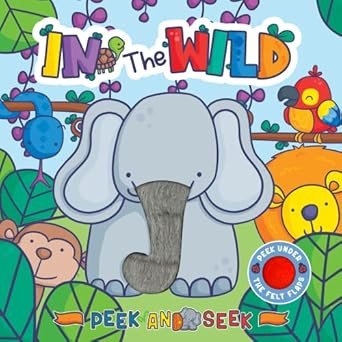 Little Hippo Books Peek and Seek In the Wild Children's
