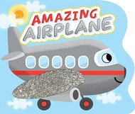 Little Hippo Books Amazing Airplane Touch and Feel Board
