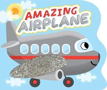 Little Hippo Books Amazing Airplane Touch and Feel Board