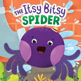 The Itsy Bitsy Spider Children's Sensory Board Book with