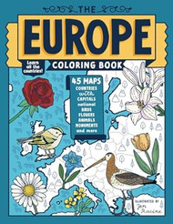 The Europe Coloring Book