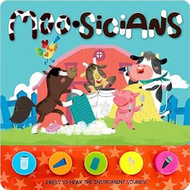 Moo-sicians Children's Sensory Silicone Button Sound Book