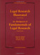 Legal Research Illustrated