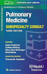 Washington Manual Pulmonary Medicine Subspecialty Consult