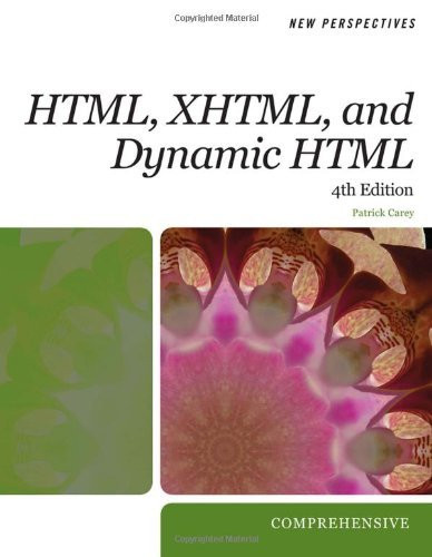 New Perspectives On Html Xhtml And Dynamic Html Comprehensive