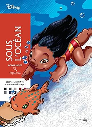 Coloriages mysteres Disney - Sous l'ocean