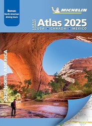 Michelin North America Large Format Road Atlas 2025