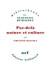 Par-dela nature et culture