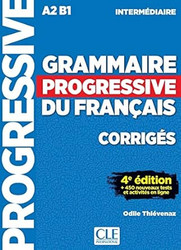 Grammaire progressive intermediaire corriges