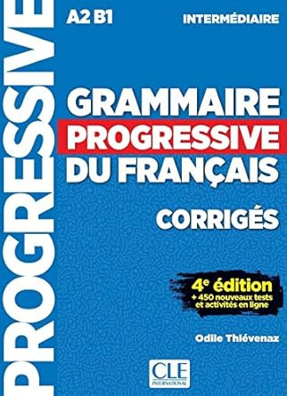 Grammaire progressive intermediaire corriges