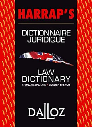 Dictionnaire juridique francais-anglais / anglais-francais