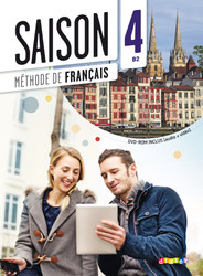 Saison niveau 4 - livre de l'eleve + cd mp3 + dvd