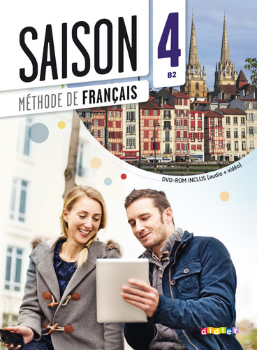 Saison niveau 4 - livre de l'eleve + cd mp3 + dvd