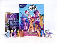 My Little Pony My Busy Books - Storybook 10 figurines playmat