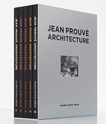 Jean Prouve Architecture: Five-Volume Box Set No. 3