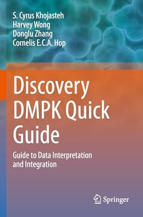 Discovery DMPK Quick Guide Discovery DMPK Quick Guide