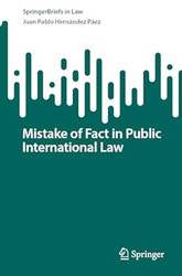 Mistake of Fact in Public International Law