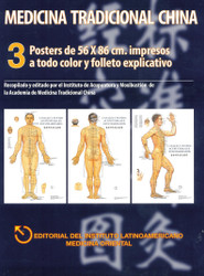 Canales y Puntos Acupunturales Estandarizados Graficos. Medicina