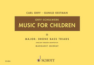 Music for Children: Volume 2: Major - Drone Bass-Triads