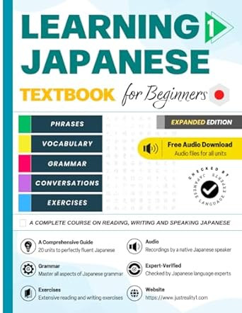Learning Japanese Textbook for Beginners