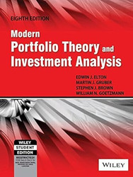 Modern Portfolio Theory And Investment Analysis 8Th Ed