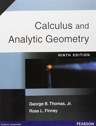 Calculus And Analytic Geometry 9Th Edition
