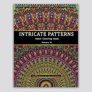 Intricate Patterns: Adult Coloring Book  Volume III