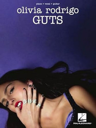 Olivia Rodrigo Guts Piano Vocal Guitar Songbook | Sheet Music