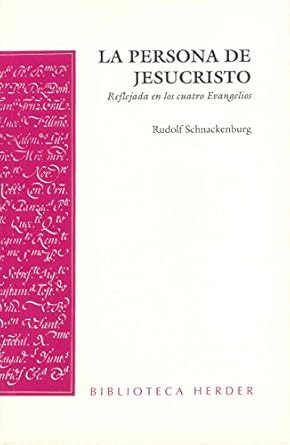 La persona de Jesucristo