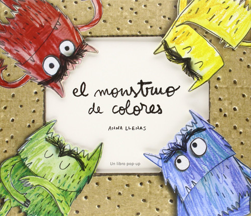El Monstruo de Colores un libro pop-up