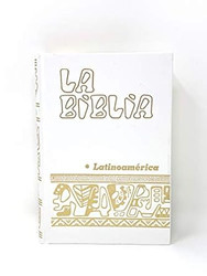 La Biblia Latinoamerica [bolsillo] cartone blanca con uneros