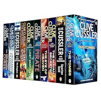 Clive Cussler Fargo Adventures Collection 10 Books Set