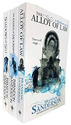 Brandon Sanderson Mistborn Novel Series 3 Books Collection Set