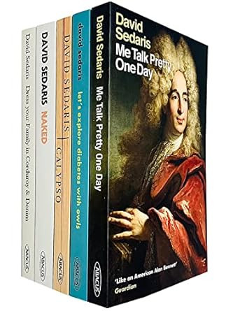 David Sedaris Collection 5 Books Set