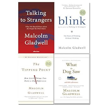 Malcolm Gladwell 4 Books Collection Set